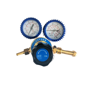 OXYGEN REGULATOR SINGLE STAGE WITH 63MM GAUGES