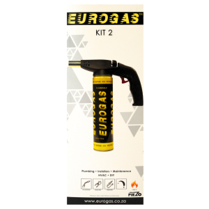 EUROGAS KIT 2 COMPLETE WITH 10006 AUTO TORCH & GAS CARTRIDGES