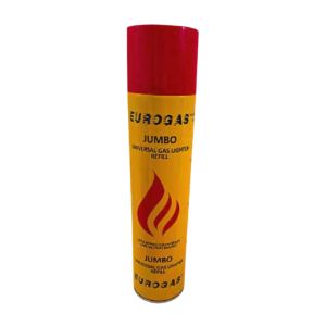 BUTANE GAS CARTRIDGE LIGHTER REFILL JUMBO 600ML
