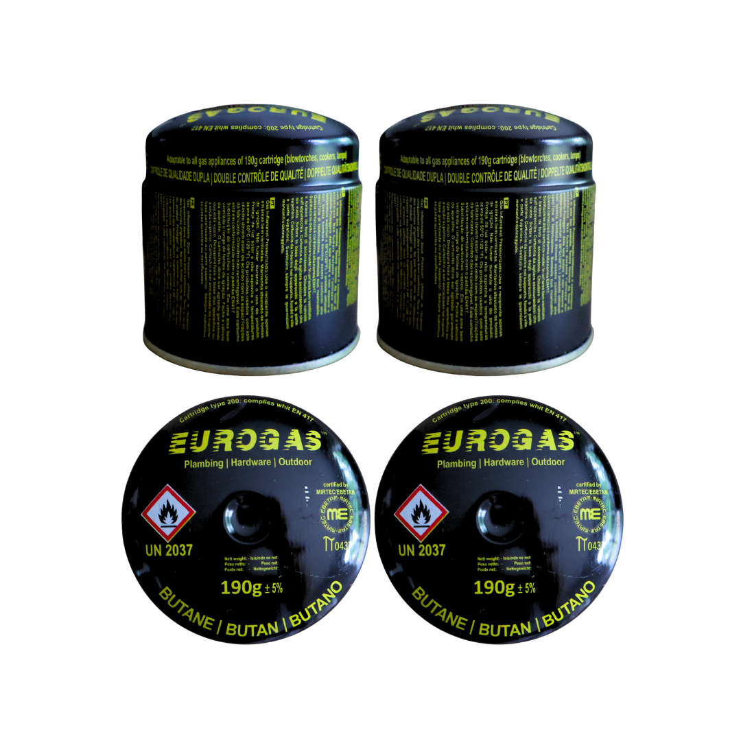 EUROGAS STANDARD GAS CARTRIDGE 190GR